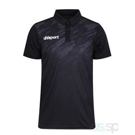 Uhlsport Siyah Brush Polo T-shirt