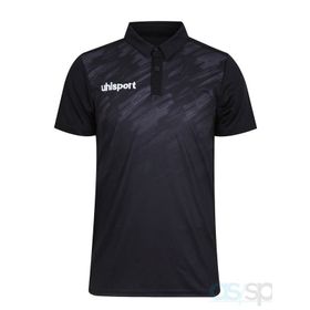 Uhlsport Siyah Brush Polo T-shirt