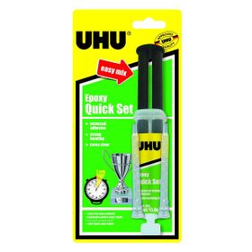 Uhu 37545 Epoxy Quıck Set Kolay Karışım Şırınga Yapıştırıcı