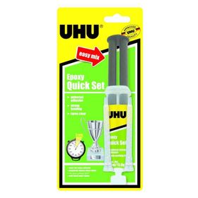 Uhu 37545 Epoxy Quıck Set Kolay Karışım Şırınga Yapıştırıcı