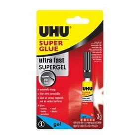 Uhu Super Glue Ultra Fast Supergel 3 gr Japon Yapıştırıcısı