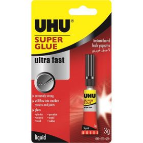 Uhu Super Glue Ultra Fast Supergel 3 gr Japon Yapıştırıcısı