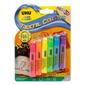 UHU Textil Colors Orginal UHU38985 Kabaran 3D Kumaş Süsleme Boyası