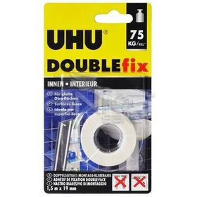 Uhu UHU46855 Doublefix Güçlü Çift Taraflı Montaj Bantı