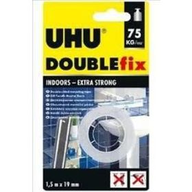 Uhu UHU46855 Doublefix Güçlü Çift Taraflı Montaj Bantı