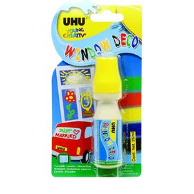 Uhu Window Deco UHU38960 Sarı Cam Süsleme Boyası