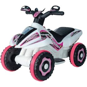 UJ Toys 6V Beyaz Akülü ATV