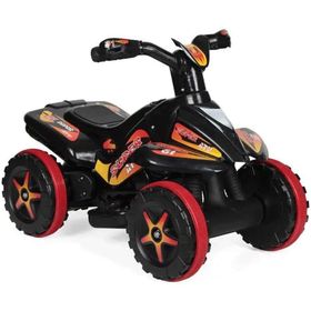 UJ Toys 6V Siyah Akülü ATV