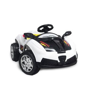 UJ Toys Thunder 12 V Beyaz Siyah Akülü Araba