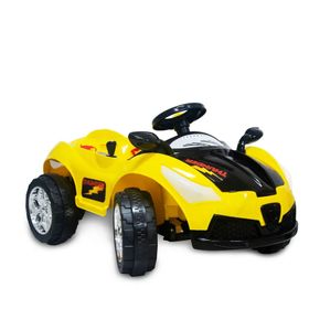 UJ Toys Thunder 12 V Sarı Siyah Akülü Araba