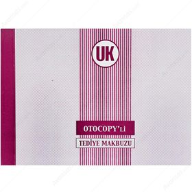 UK 072 Otocopy Tediye Makbuzu