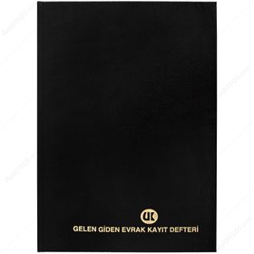 UK Gelen Giden 96 Yaprak 22.5x31 cm Evrak Kayıt Defteri