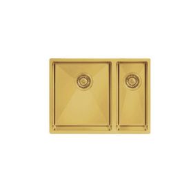 Ukinox Color X 340.70 Gold Polisajlı Tezgah Üstü Eviye