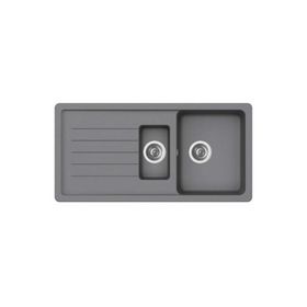Ukinox Valente D-150 L Croma Granit Eviye