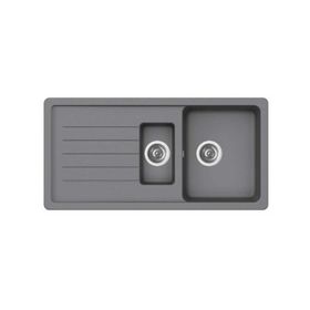 Ukinox Valente D-150 L Croma Granit Eviye