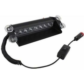 Ulaş UL51057S Hk Cam İçi Lamba Sarı-Beyaz 8 Led 12V Fonksiyonlu 27 cm Çakar