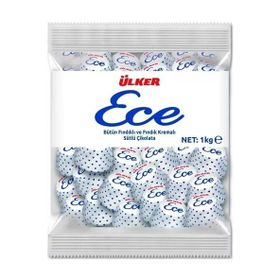 Ülker 1 kg Ece Bütün Fındıklı Sütlü Çikolata