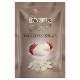 Ülker 100 gr Beyaz Pul Çikolata