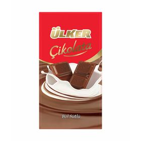 Ülker 80 gr Sütlü Tablet Çikolata (6 adet)