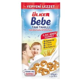 Ülker Bebe Keçi Boynuzlu 172 Gr Sütlü Bisküvi