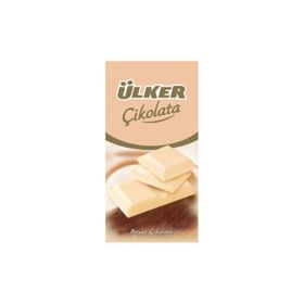 Ülker Beyaz Tablet 80 gr Çikolata