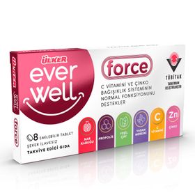 Ülker Everwell 8 Çiğnenebilir Tablet