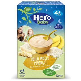 Ülker Hero Baby Sütlü Muzlu Pirinçli 200 gr Kaşık Maması