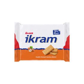 Ülker İkram Kremalı Fındıklı Bisküvi Multipack 3'lü 84 gr (6 adet)