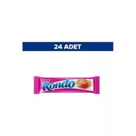 Ülker Rondo Kremalı Çilekli Bisküvi