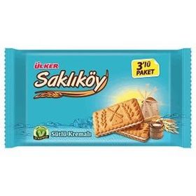 Ülker Saklıköy Sütlü Kremalı Bisküvi Mp 88 gr (3 adet)