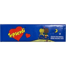Ülker Şıpsevdi 25 gr Stick Muz Çilek Aromalı Sakız