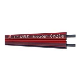 Ülkü Feby FC-1404 2X2.50 mm Şeffaf-Kırmızı Hoparlör Kablosu