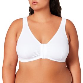 Ulla Popken 689668 Beyaz Kadın Spor Sütyen