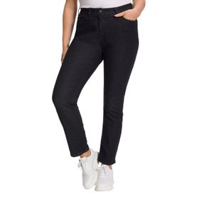 Ulla Popken 689668 Siyah Kadın Spor Sütyen