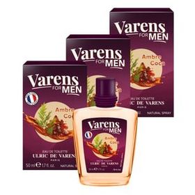 Ulric De Varens Ambre Coca EDT 3x50 ml Erkek Parfüm