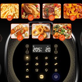Ultenic K10 XL Airfryer 5 lt Siyah Fritöz