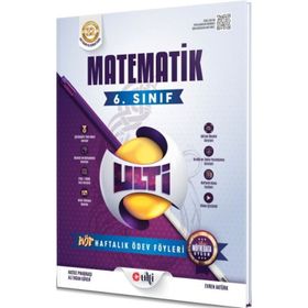 Ulti Yayınları 6. Sınıf Matematik Haftalık Ödev Föyleri
