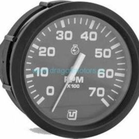 Ultraflex Uflex F08 0-7000 RPM Siyah Devir Göstergesi