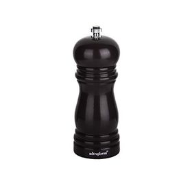 UltraForm 13 cm Siyah Ahşap Tuz Değirmeni
