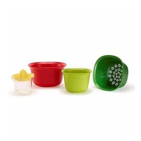 Ultraform 5 Parça İntro Kırmızı Karıştırma Kabı Set