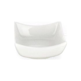 UltraForm 9.5 cm Porselen Köşeli Kare Kase