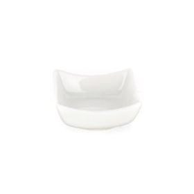 UltraForm 9.5 cm Porselen Köşeli Kare Kase