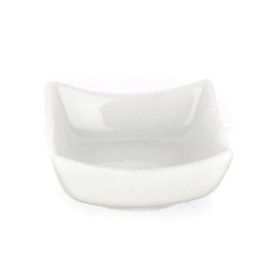 UltraForm 9.5 cm Porselen Köşeli Kare Kase