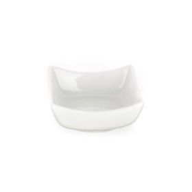 UltraForm 9.5 cm Porselen Köşeli Kare Kase