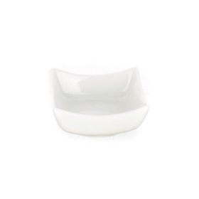 UltraForm 9.5 cm Porselen Köşeli Kare Kase