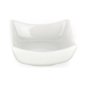 UltraForm 9.5 cm Porselen Köşeli Kare Kase