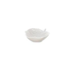 UltraForm 9x8 cm Beyaz Porselen Yaprak Kase