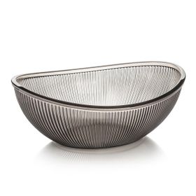 UltraForm Barok Büyük Füme Kare Salata Kasesi