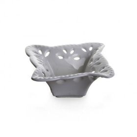 UltraForm Porselen 7 cm Delikli Yıldız Kase