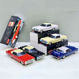 Ultratekno 1952 Lincoln Capri Model Retro Araba Turkuaz Bluetooth Hoparlör